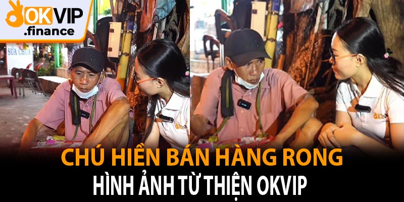 Hình ảnh từ thiện OKVIP được cộng đồng mạng lưu truyền rộng rãi
